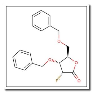 3,5-Di-O-benzyl-2-deoxy-2-fluoro-D-ribono-1,4-lactone