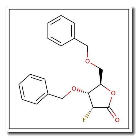 3,5-Di-O-benzyl-2-deoxy-2-fluoro-D-ribono-1,4-lactone