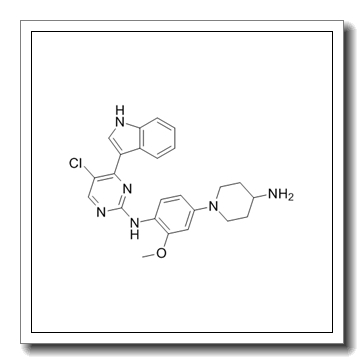 N-[4-(4-aminopiperidin-1-yl)-2-methoxyphenyl]-5-chloro-4-(1H-indol-3-yl)pyrimidin-2-amine CAS 1356962-20-3