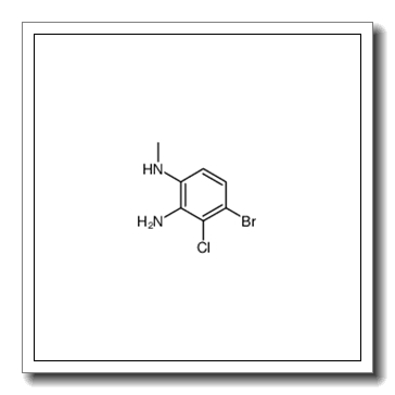 4-bromo-3-chloro-1-N-methylbenzene-1,2-diamine