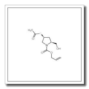 (2S,4S)-4-乙酰基硫代-2-羟基甲基-1-吡咯烷羧酸-2-丙酯