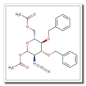 2-Azido-1,6-di-O-acetyl-3,4-di-O-benzyl-D-glucopyranoside