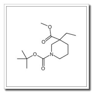 1-Boc-3-乙基哌啶-3-羧酸甲酯