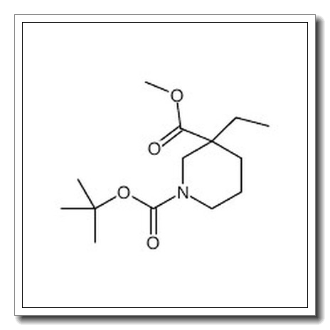1-Boc-3-乙基哌啶-3-羧酸甲酯