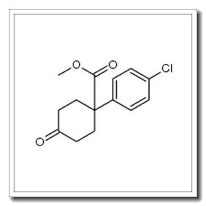 1-(4-氯苯基)-4-氧代环己烷甲酸甲酯