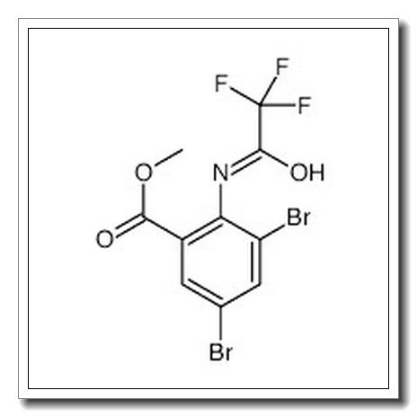 3,5-二溴-2-[(2,2,2-三氟乙酰基)氨基]苯甲酸甲酯