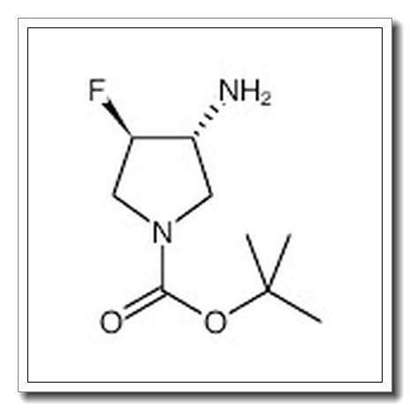Trans-Tert-Butyl 3-Amino-4-Fluoropyrrolidine-1-Carboxylate