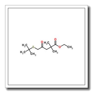 5-(叔丁基硫代)-2,2-二甲基-4-氧代戊酸乙酯