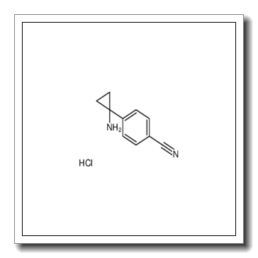 4-(1-aminocyclopropyl)benzonitrile,hydrochloride
