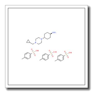 (1R,4R)-4-(4-(环丙基甲基)哌嗪-1-基)环己-1-胺三(4-甲基苯磺酸盐)