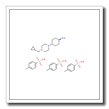 (1R,4R)-4-(4-(环丙基甲基)哌嗪-1-基)环己-1-胺三(4-甲基苯磺酸盐)