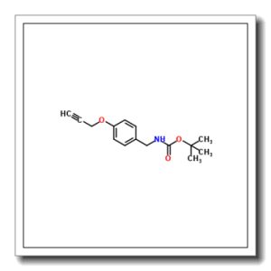 2-Methyl-2-propanyl [4-(2-propyn-1-yloxy)benzyl]carbamate