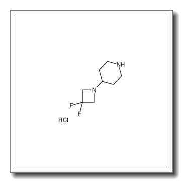 4-(3,3-difluoroazetidin-1-yl)piperidine,hydrochloride CAS 1380680-50-1