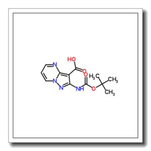 2-(叔丁氧基羰基氨基)吡唑并[1,5-a]嘧啶-3-羧酸