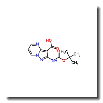 2-(叔丁氧基羰基氨基)吡唑并[1,5-a]嘧啶-3-羧酸