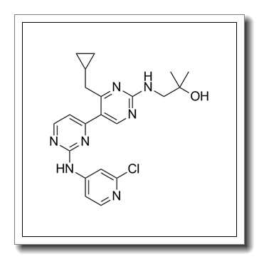 1-(2-(2-chloropyridin-4-ylamino)-4'-(cyclopropylmethyl)-4,5'-bipyrimidin-2'-ylamino)-2-methylpropan-2-ol CAS 1383716-33-3