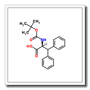 (2S)-2-[(2-methylpropan-2-yl)oxycarbonylamino]-3,3-diphenylpropanoic acid CAS 138662-63-2