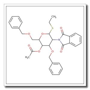 Ethyl 4-O-acetyl-3,6-di-O-benzyl-2-deoxy-2-phthalimido-b-D-thioglucopyranoside