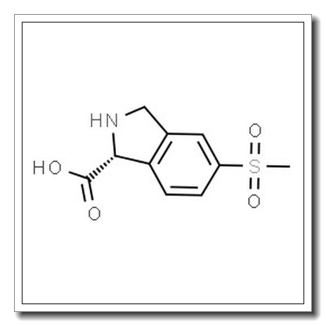 (R)-5-(甲基磺酰基)异吲哚啉-1-羧酸