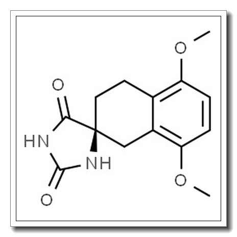 (S)-5',8'-diMethoxy-3',4'-dihydro-1'H-spiro[iMidazolidine-4,2'-naphthalene]-2,5-dione CAS 1391557-65-5 