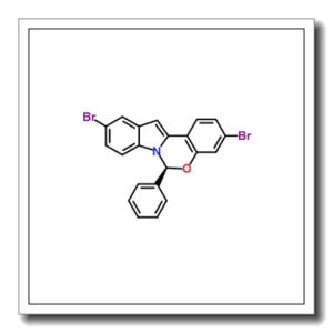 (S)-3,10-二溴-6-苯基-6H-苯并[5,6][1,3]噁嗪并[3,4-a]吲哚