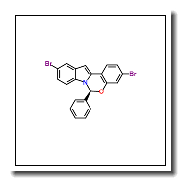 (S)-3,10-二溴-6-苯基-6H-苯并[5,6][1,3]噁嗪并[3,4-a]吲哚