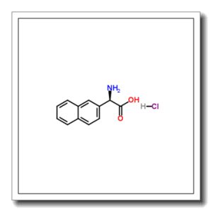 (2R)-Amino(2-naphthyl)acetic acid hydrochloride (1:1)