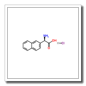 (2R)-Amino(2-naphthyl)acetic acid hydrochloride (1:1)