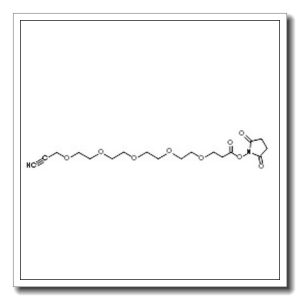 1-(4,7,10,13,16-Pentaoxanonadec-18-ynoyloxy)-2,5-pyrrolidinedione