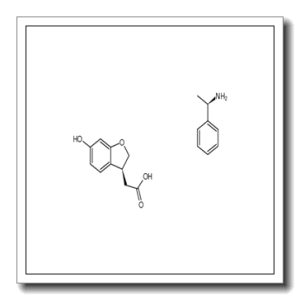 [(3S)-6-hydroxy-2,3-dihydro-1-benzofuran-3-yl]acetic acid (1R)-1-phenylethylamine salt