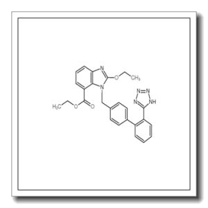 2-乙氧基-1-[[(2’-(1H-四唑-5-基)联苯-4-基)甲基]苯并咪唑]-7-甲酸乙酯