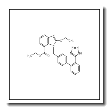 2-乙氧基-1-[[(2’-(1H-四唑-5-基)联苯-4-基)甲基]苯并咪唑]-7-甲酸乙酯