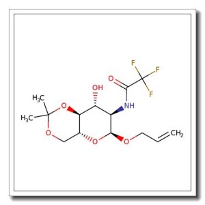 Allyl 2-deoxy-4,6-O-isopropylidene-2-(trifluoroacetamido)-a-D-glucopyranoside