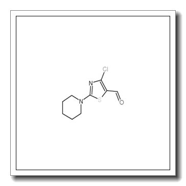 4-氯-2-(1-哌啶)-5-噻唑甲醛