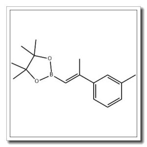 4,4,5,5-四甲基-2-(2-(间甲苯基)丙-1-烯-1-基)-1,3,2-二氧杂硼烷