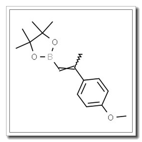 2-[2-(4-methoxyphenyl)prop-1-en-1-yl]-4,4,5,5-tetramethyl-1,3,2-dioxaborolane CAS 1398771-24-8 