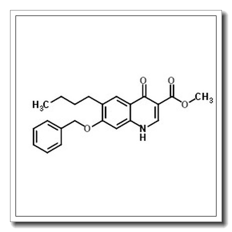Methyl 7-(benzyloxy)-6-butyl-4-oxo-1,4-dihydroquinoline-3-carboxylate CAS 13997-19-8 