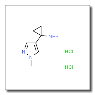1-(1-Methyl-1H-pyrazol-4-yl)cyclopropanamine dihydrochloride