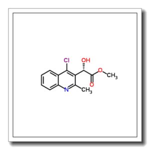 Methyl (2S)-(4-chloro-2-methyl-3-quinolinyl)(hydroxy)acetate