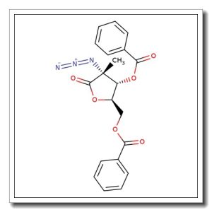 2- Azido-3,5-di-O-benzoyl- 2- deoxy- 2- C- methyl-D- ribonic acid g- lactone