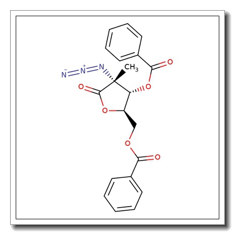 2- Azido-3,5-di-O-benzoyl- 2- deoxy- 2- C- methyl-D- ribonic acid g- lactone CAS 1403574-26-4