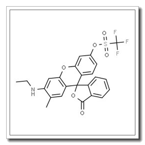 3'-(Ethylamino)-2'-methyl-3-oxo-3H-spiro[isobenzofuran-1,9'-xanthen]-6'-yl trifluoromethanesulfonate CAS 1403936-34-4 