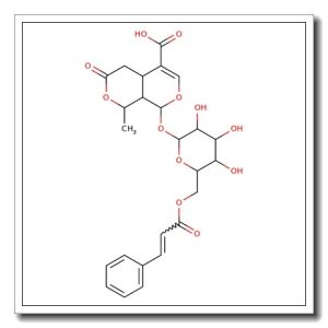(1S,4aR,8R,8aR)-1-Methyl-3-oxo-8-[(2R,3S,4R,5R,6S)-3,4,5-trihydroxy-6-[[(E)-3-phenylprop-2-enoyl]oxymethyl]oxan-2-yl]oxy-4,4a,8,8a-t etrahydro-1H-pyrano[3,4-c]pyran-5-carboxylic acid