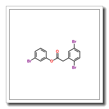 3-Bromophenyl (2,5-dibromophenyl)acetate CAS 1403991-82-1