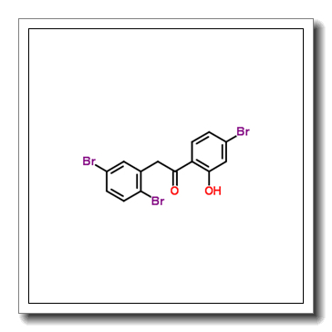 1-(4-Bromo-2-hydroxyphenyl)-2-(2,5-dibromophenyl)ethanone