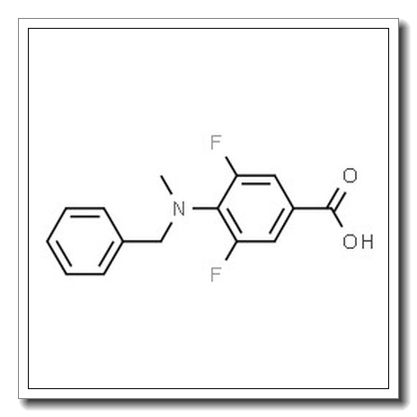 4-[Benzyl(methyl)amino]-3,5-difluorobenzoic acid