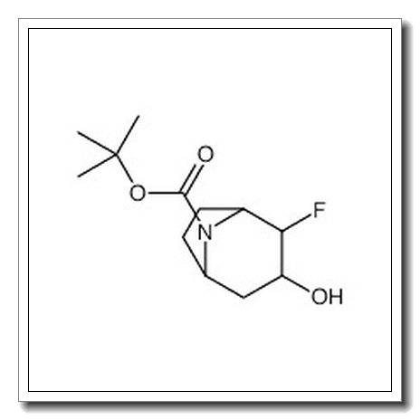 2-Methyl-2-propanyl 2-fluoro-3-hydroxy-8-azabicyclo[3.2.1]octane- 8-carboxylate CAS 1404196-40-2 