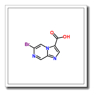 6-Bromoimidazo[1,2-a]pyrazine-3-carboxylic acid CAS 1404480-51-8