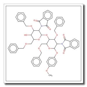 4-Methoxyphenyl 4-O-(3,6-di-O-benzyl-2-deoxy-2-phthalimido-b-D-glucopyranosyl)-3,6-di-O-benzyl-2-deoxy-2-phthalimido-b-D-glucopyrano side