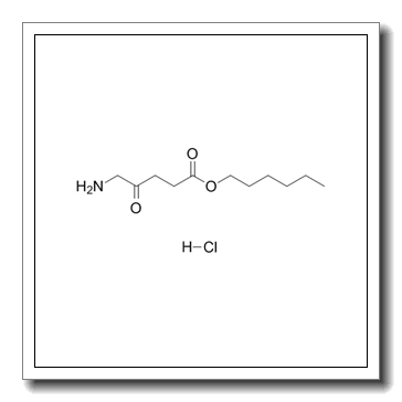hexyl 5-amino-4-oxopentanoate,hydrochloride CAS 140898-91-5